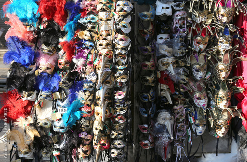 venice Saint Mark's Square many maskes on sale © ChiccoDodiFC