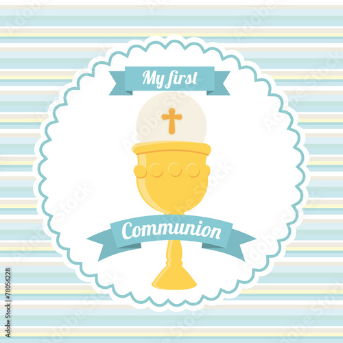 my first communion