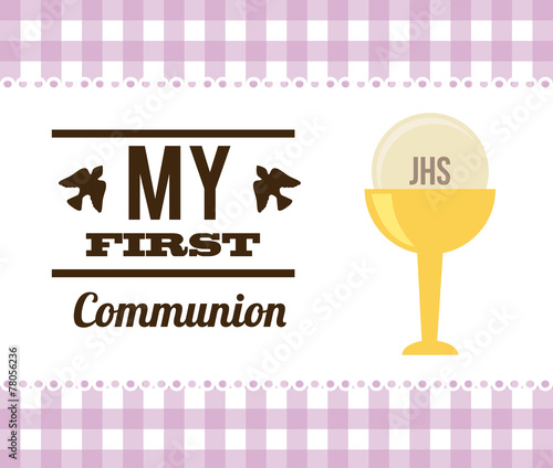 my first communion
