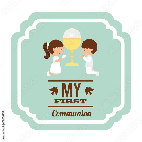 my first communion