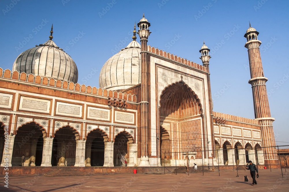 Obraz premium Jama Masjid Mosque in Delhi