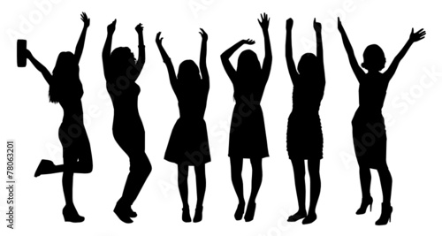 Joy silhouettes