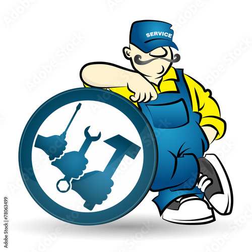 Repairman vector