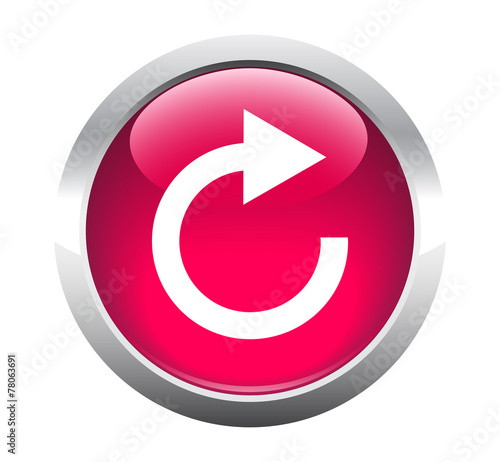 Free Download Round button to reload for web. Vector. - GFXLoad