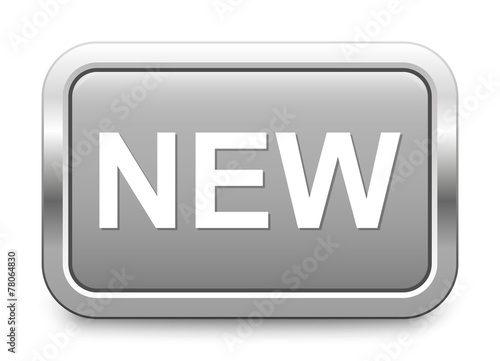 NEW – light gray metallic button