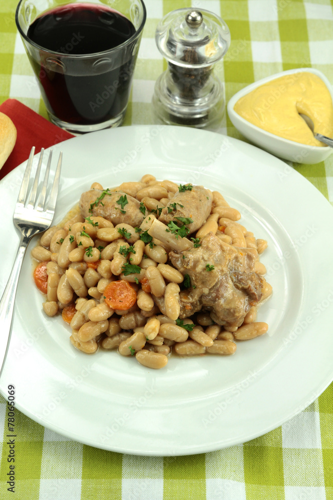 cassoulet au confit de canard cassoulet au confit de canard