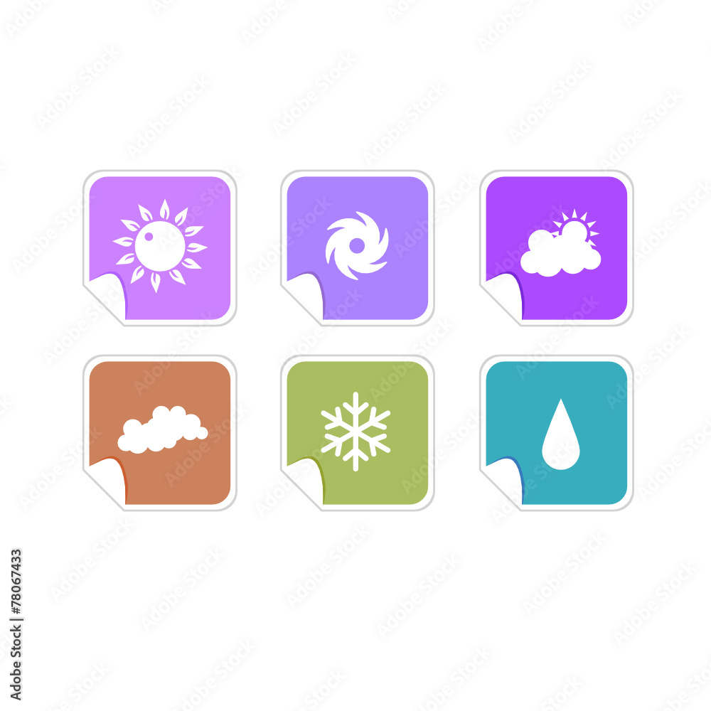 weather icons vector weather icons vector