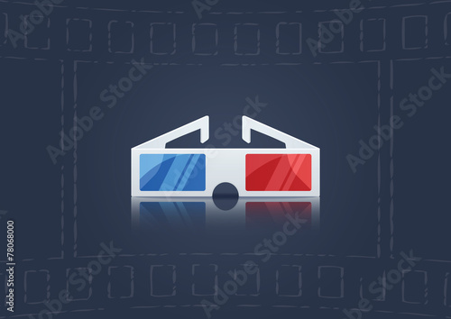 3D Glasses Icon