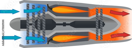 jet engine cutaway