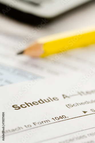 Taxes: Focus on Schedule A Form