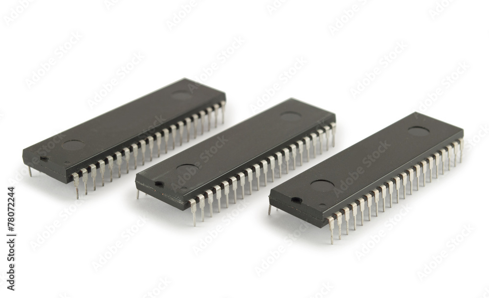Three integrated circuits Three integrated circuits
