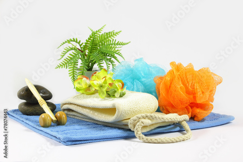 Objects shower and massage