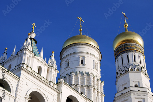 Ivan the Great Bell tower in Moscow Kremlin. UNESCO Heritage