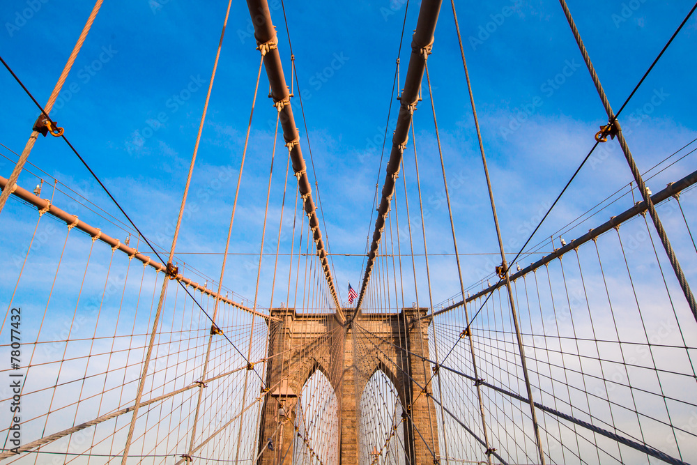 Fototapeta premium Most Brookliński, Nowy Jork, USA