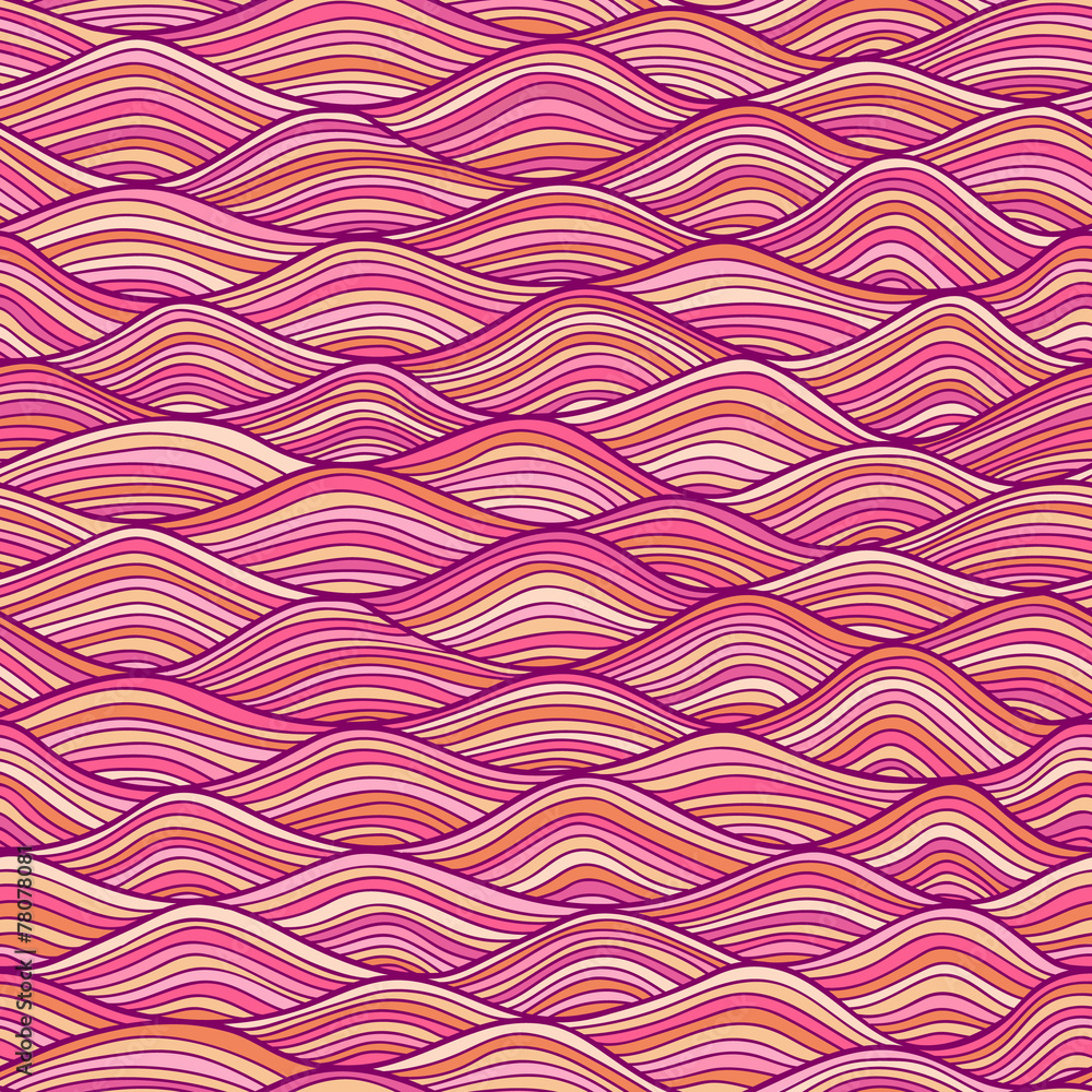 Abstract Wave seamless pattern background. Abstract Wave seamless pattern background.
