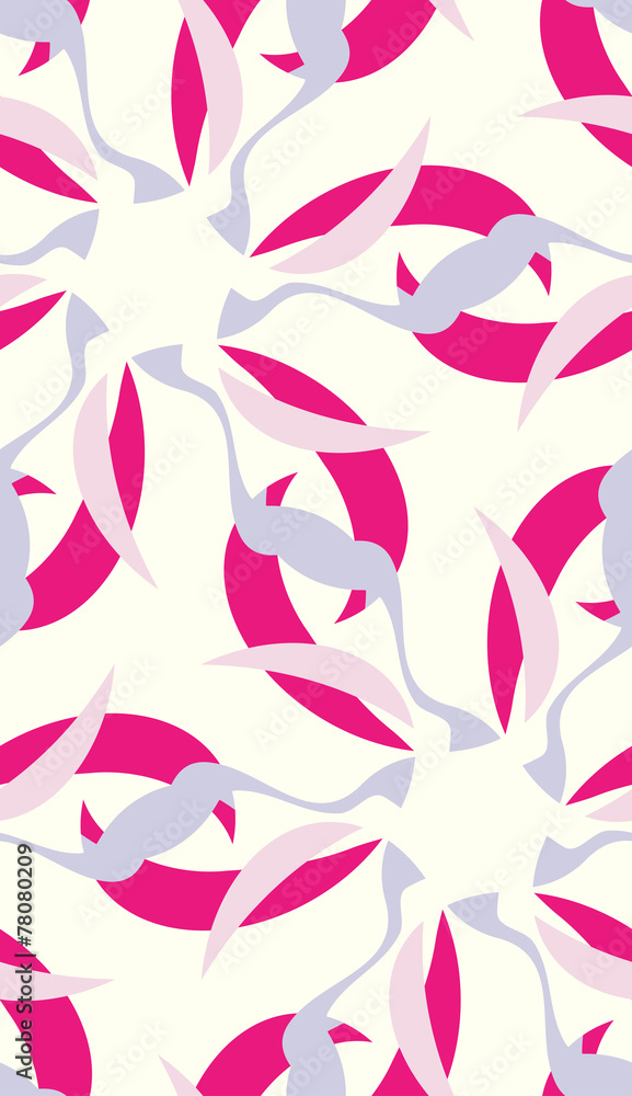 Seamless Pink and Blue Petals Seamless Pink and Blue Petals