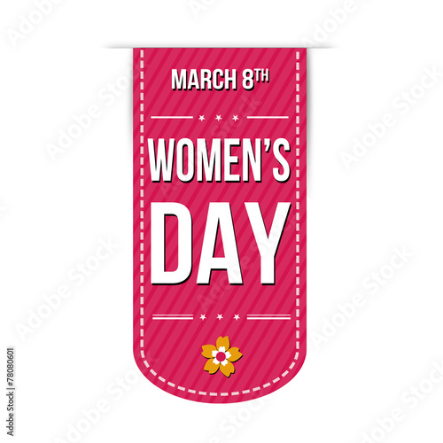 Women's day banner design
