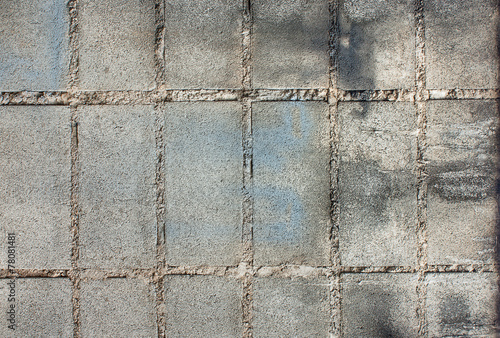 White Brick Wall Pattern photo