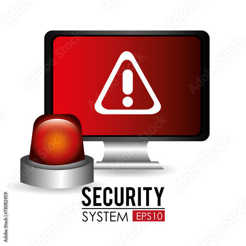 Security design, vector illustration.
