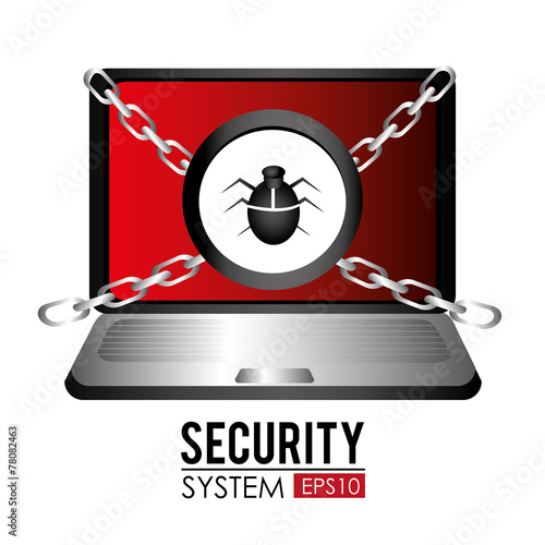 Security design, vector illustration.