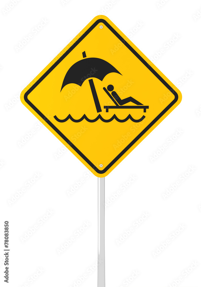 Holiday ahead sign Holiday ahead sign