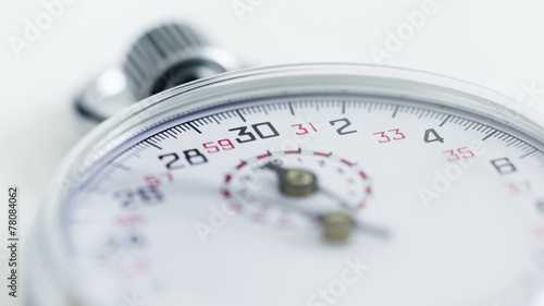 4K Time lapse zoom out Stopwatch