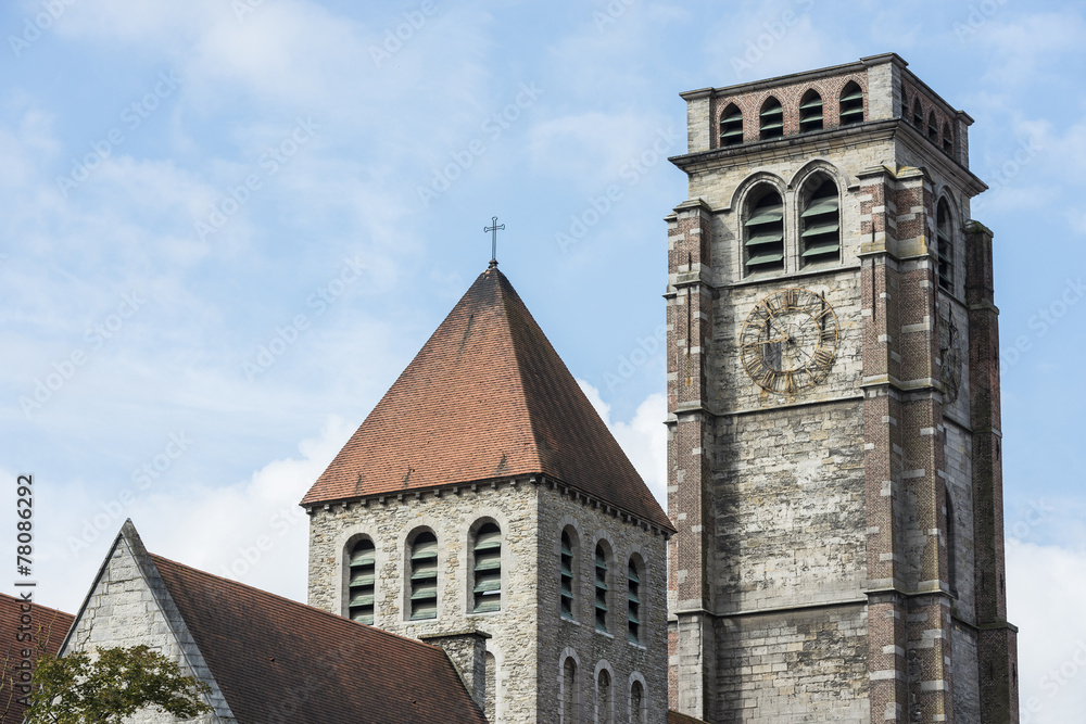 Saint Brise Church in Tournai, Belgium