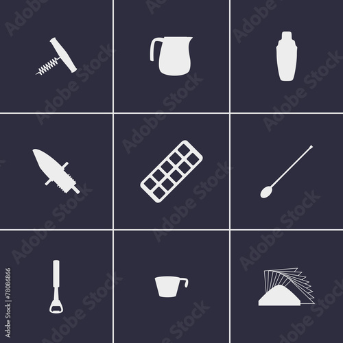 Bar tools icons