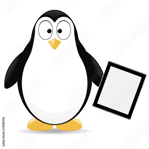 vector penguin