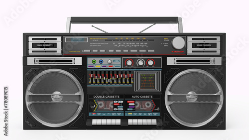 Boombox Front  View