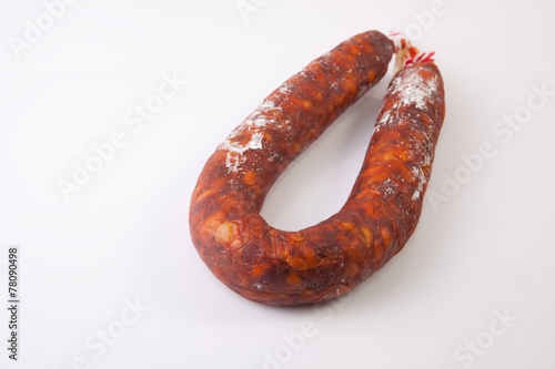 Red iberian chorizo