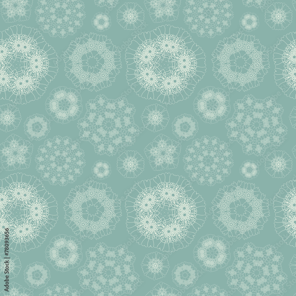 elegant geometric floral seamless pattern elegant geometric floral seamless pattern