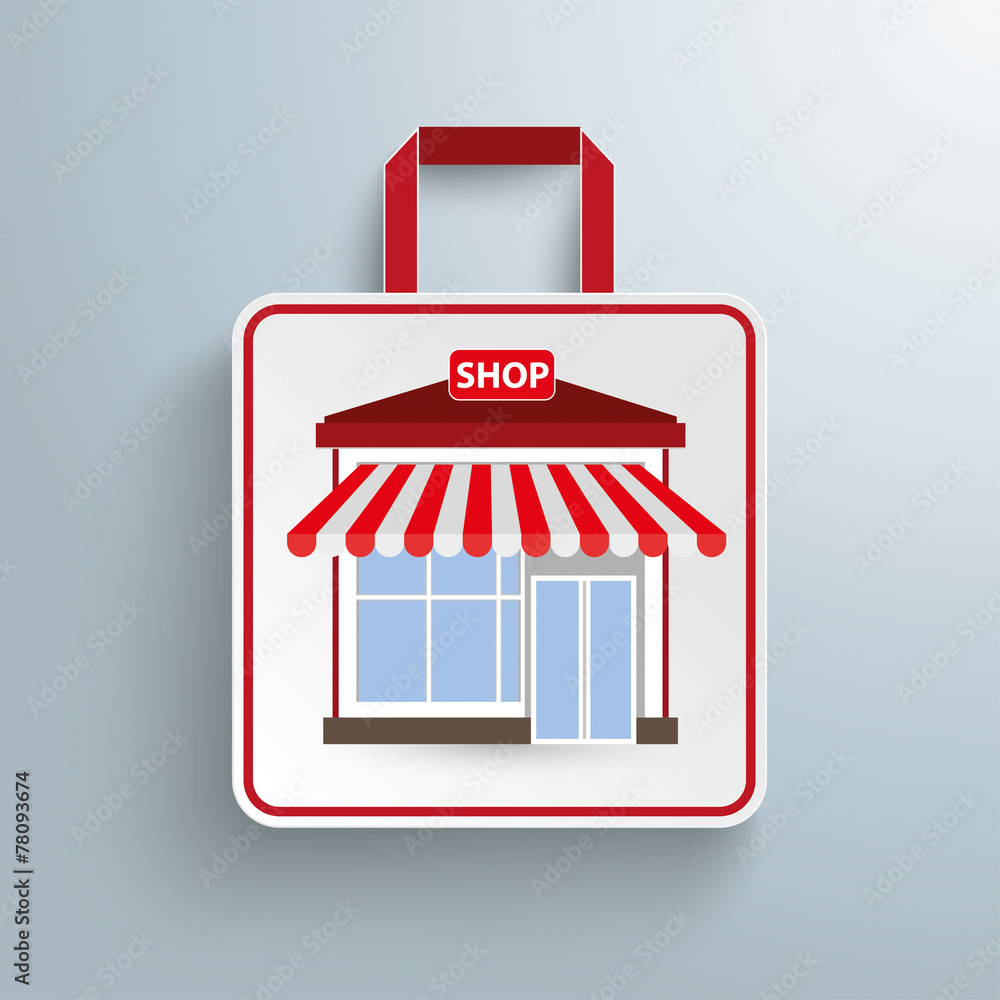 Paper Shopping Bag Shop PiAd Paper Shopping Bag Shop PiAd