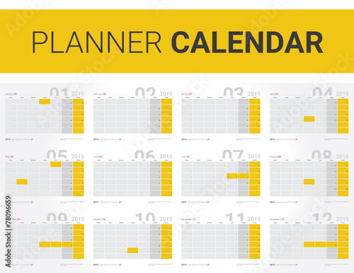 Planner and Calendar