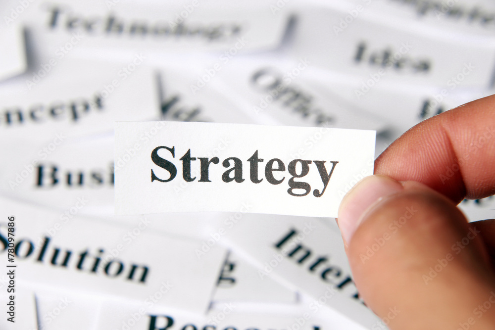 Obraz premium Strategy