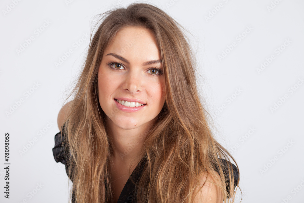 Naklejka premium beauty glamour portrait