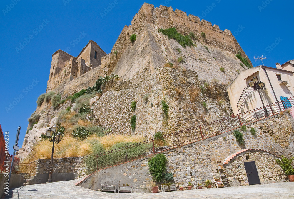 Swabian Castle of Rocca Imperiale. Calabria. Italy.
