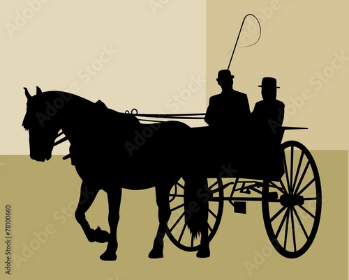 Horse and trap