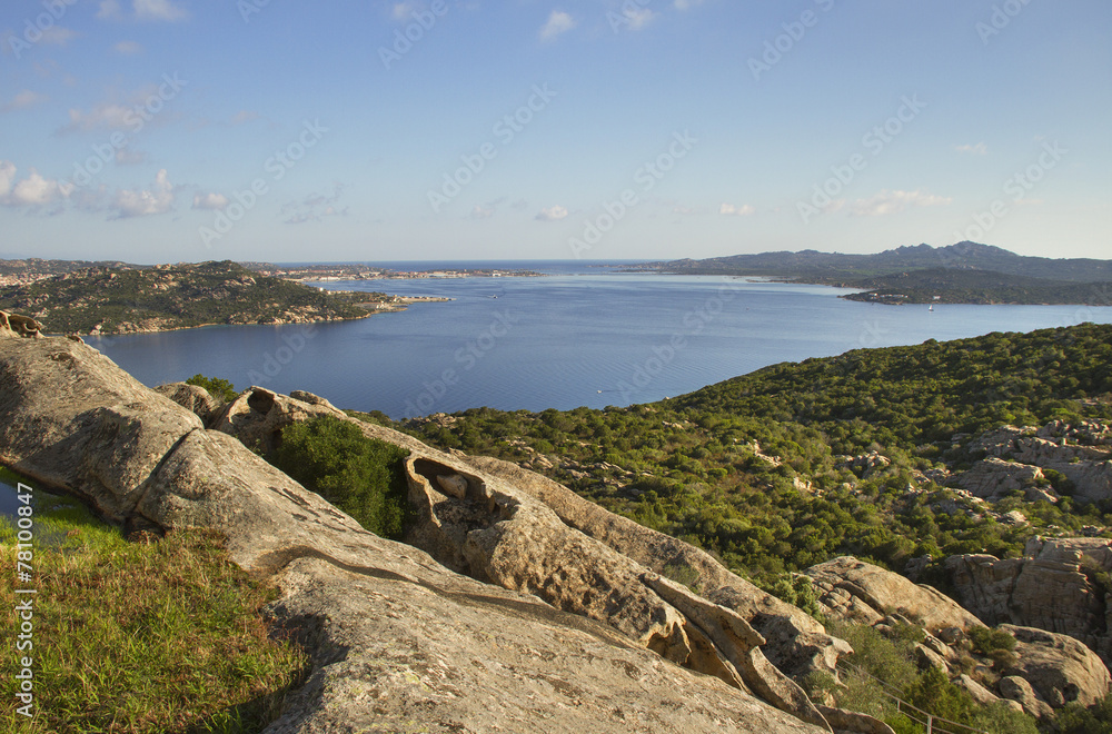 View to the Mediterranean sea.