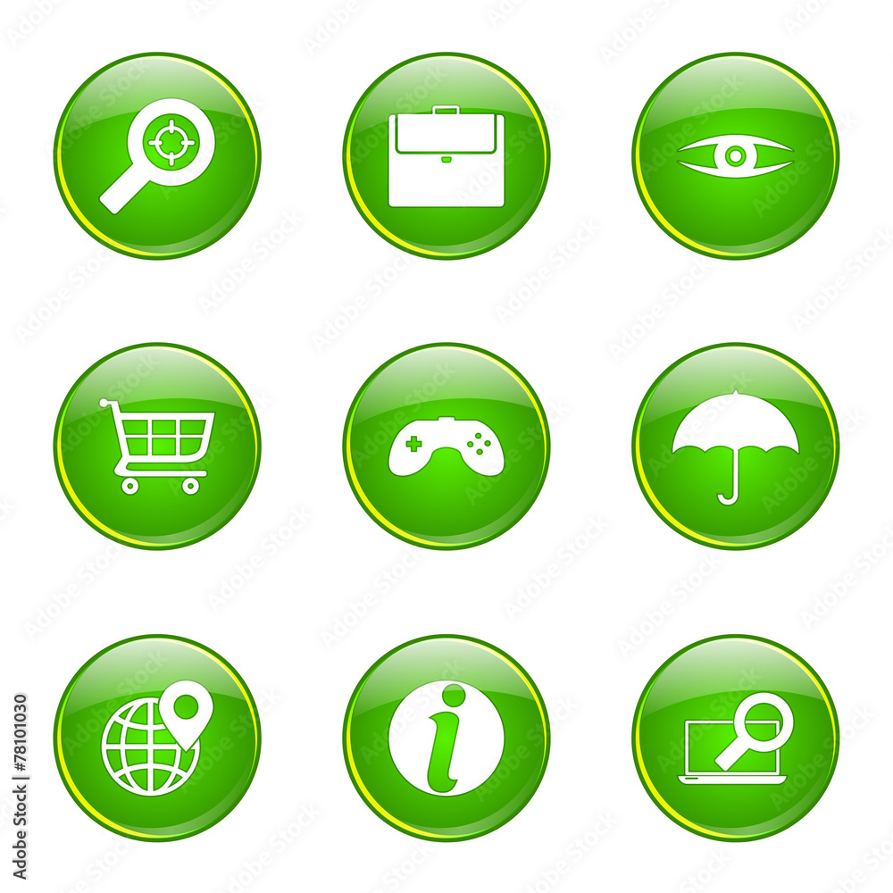 SEO Internet Sign Green Vector Button Icon Design Set 10 SEO Internet Sign Green Vector Button Icon Design Set 10