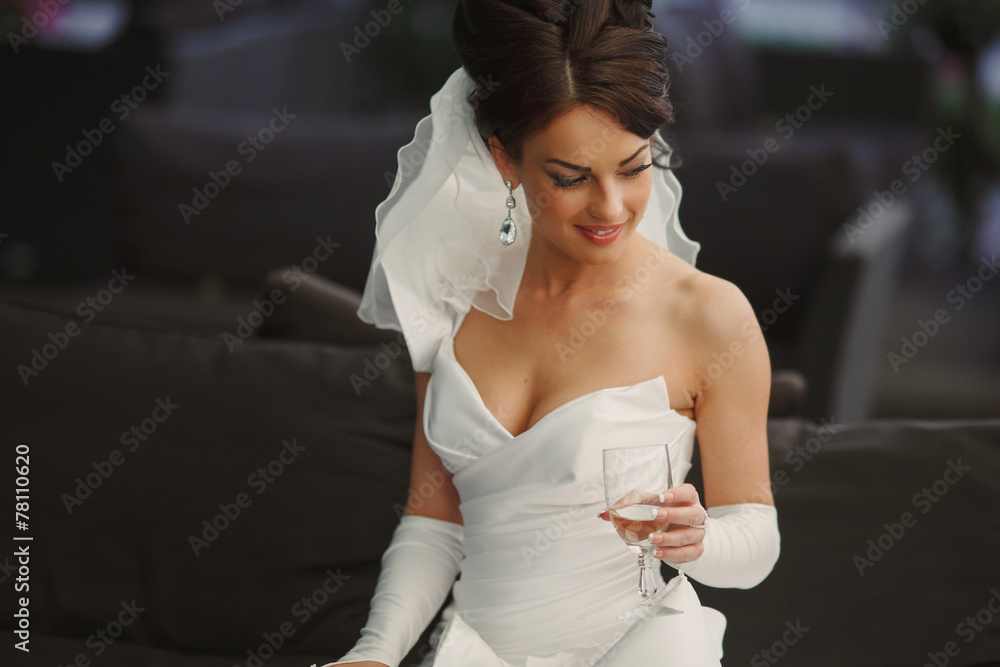 Naklejka premium bride