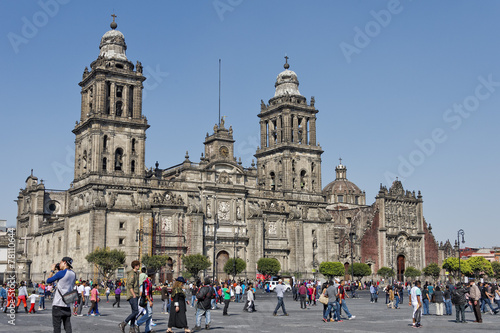 mexico city cathedral photo