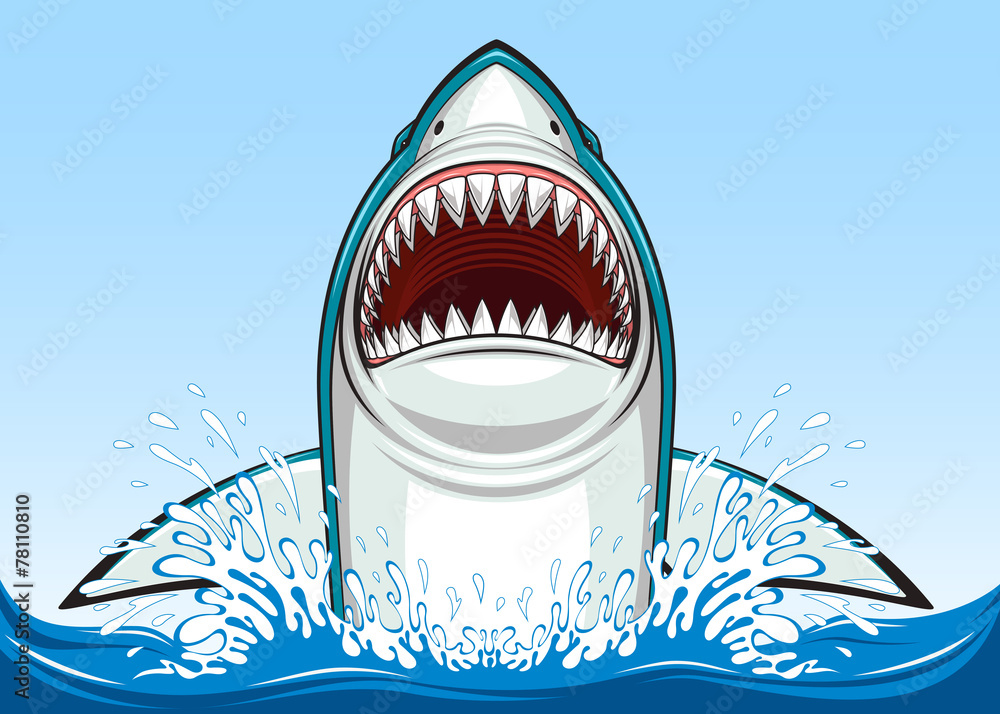 Obraz premium White shark