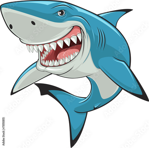 Obraz na plátně White shark