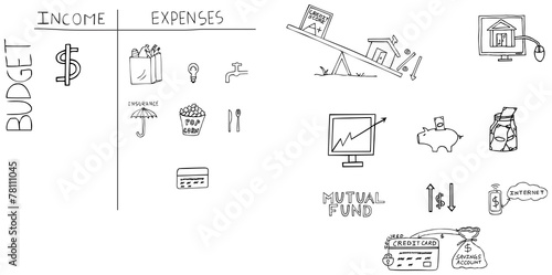 Personal Finance Hand Drawn Images
