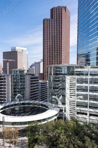 buildings in downtown Houston, Texas