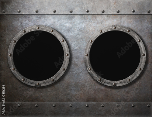 submarine or old ship two p...