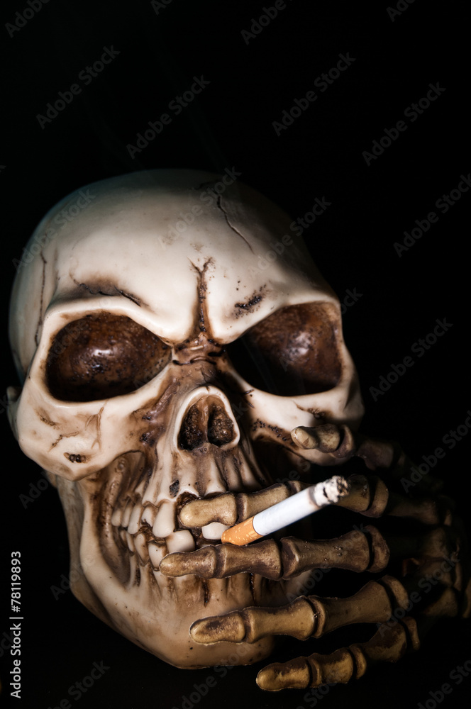 Smoking Skull Smoking Skull