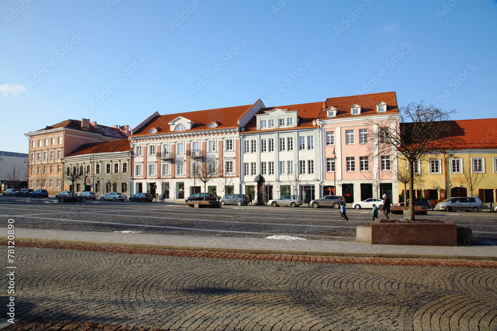 Buildings in the old town