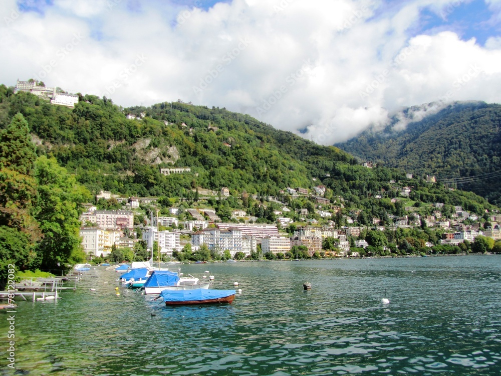 Montreux am Genfer See - Schweiz